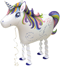 UNICORNO IN FOIL WALKING